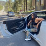 Sakshi Agarwal Instagram - Lets explore California✨ . #laketahoe #sakshiagarwal #usadiaries #holidayinspo #travelwithsakshi #instatravel #travelawesome #harleydavidson #camaro #camarocarclub @camaromexico @harleydavidson USA