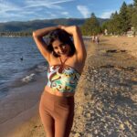 Sakshi Agarwal Instagram – Mesmerizing beauty🥰
.

#feelitreelit #instagramreels #reelsinstagram #reelitfeelit🧚🏼‍♀️ #trending #trendingreels #trendingnow #foryou #explore #explorepage #scaredofgettingolder #sakshiagarwal #laketahoe #usa🇺🇸 #usareels