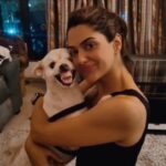 Sakshi Chaudhary Instagram – Love to trouble him… he loves it too!! ❤️❤️
He just acts he doesn’t 🙄🙄😊😊
Full nautanki!🐕🐕🐽