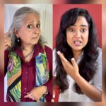 Sameera Reddy Instagram - Ghar ghar ki kahani, Saas bahu ki Zubani Saas bole she is right but bahu bole not tonight 😁 But wait! What if the daughter-in-law wins this battle with all her might? Chalo #DimaagLagao 🤔 Watch this video to find out who walks away with #Canesten in this fight @canestenindia
