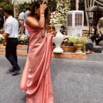 Samyuktha Hegde Instagram – ಅಮ್ಮ ಕೊಟ್ಟ ಸೀರೆ ❤️
Amma gave me this saree, she said this is my colour.
I guess she is right, isn’t she? 

#sareenotsorry #pinkallday #goodvibesonly