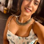 Samyuktha Hegde Instagram - If you are too busy to smile, your life isn’t worthwhile! . . . Accessories from @utkalajewels ❤️ #fusionwear #eastmeetswest #weddingshenanigans
