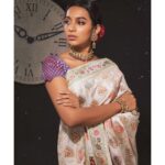 Sanchana Natarajan Instagram - Wearing- @gubbarajyalakshmi Jewellery- @harinifinejewellery Styling- @shravyavarma Shot by- @nikkhil_bareli