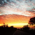 Sanchana Natarajan Instagram – செக்க சிவந்த வானம்🧡 #hadtopostit 🛣 Perambalur