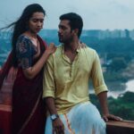 Sanchana Natarajan Instagram - “Mazhai ” with @iamkannaa ☺️💛 A series of pictures shot by @ganesh_toasty *swipe left for more