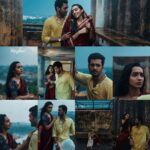 Sanchana Natarajan Instagram - “Mazhai ” with @iamkannaa ☺️💛 A series of pictures shot by @ganesh_toasty *swipe left for more