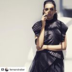 Sanchana Natarajan Instagram - #Repost @fernandratier (@get_repost) ・・・ Collection FERNAND RATIER 2017 Model @sanchana.natarajan Shot by @bhagathmakka #fernandratier #sarireinvented #instagood #modern #model #black #fashionweek #fashion #beautiful #indianfashionweek #fashionshow #picoftheday #glamour #luxury #vogue #vogueindia #sari #timeless #photooftheday #instadaily #fashionblogger #summer #innovation #loveit #saree