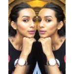Sanchana Natarajan Instagram - When u have @suresh.menon makeup on u dont need no filter 😍 what magical hands this boy has ❤️❤️❤️ #sureshmenonmasterclass #sureshmenonmakeup #thebest 👯