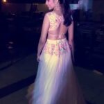 Sanchana Natarajan Instagram - Throwback 💃🏻✨ Wearing- @rehanerules 💛
