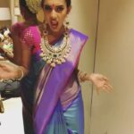 Sanchana Natarajan Instagram - Do not let ur clothes define you 🤣 #pattusareeandkittumaami 😝