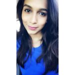 Sanchana Natarajan Instagram - Blue for a happy day✨🦋