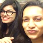 Sanchana Natarajan Instagram - Happy birthdayy megendiii❤️ #megs #megu #iloveyourhair 🙄❤#alsoyou @mehndi_jashnani 💋
