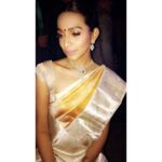 Sanchana Natarajan Instagram - For @palam_silks ❤ and @j_j_diamonds_ #themcollarbones 👸🏻