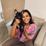 Sanchana Natarajan Instagram - Name is bolt but he’s nuts 🤪 #boltbaby 🐶