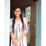 Sanchana Natarajan Instagram – I was so happy beacuse i was wearing puthu sokka😁 #throwback St. Thomas Mount