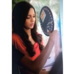 Sanchana Natarajan Instagram - Very very serious when it comes to work! #nomonkeybusiness #notsonormal 🤣