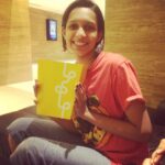 Sanchana Natarajan Instagram – That “olympic gold medal winner”smaileee😁😁after eating sathyam popcorn 🍿😍 #piravipalanadanjafeels #somuchhappiness #onetruelove #thatmasalathough 😻 Sathyam S2 Cinemas