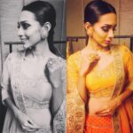 Sanchana Natarajan Instagram - About yesterday 💛 #madrasbridalfashionweek #day1 #aintgotnopatiencetodecideamongtwofilters 👸🏻