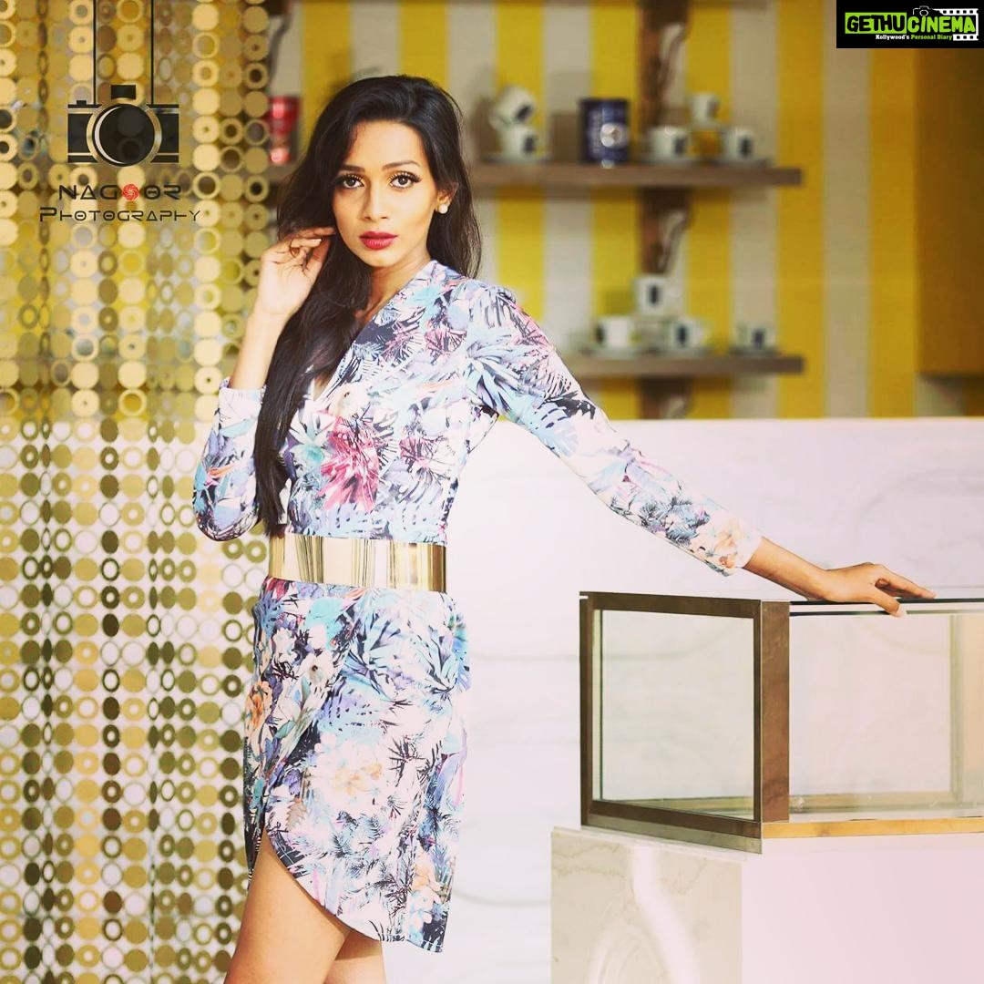 Sanchana Natarajan Instagram - For @sidneysladen springsummer2016✨💃 P.c @nagoor ☺️
