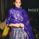 Sanchana Natarajan Instagram - For designer SANJAY GARG ⭐️#rawmango 💙 P.c @santhoshgunasekar 😊