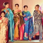 Sanchana Natarajan Instagram - First show of 2016 😍 thanks su❤️✨ #palamsilks 😊