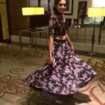 Sanchana Natarajan Instagram - The slow-mo twirl 😍.. @suresh.menon the dress was beautiful ❤️