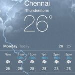 Sanchana Natarajan Instagram - When chennai turns too romantic 😱☁️☔️😍