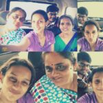 Sanchana Natarajan Instagram - The brahm FAM! 🚗⛽️❤️