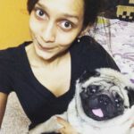 Sanchana Natarajan Instagram - I swear to god nobody will have the patience to put up with my craziness like u do 😬💚p.s he hates cameras and clicking pics of him
