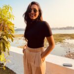 Sanchana Natarajan Instagram - Sundowner. 🌅 Fortkochi