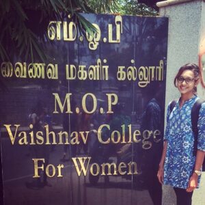 Sanchana Natarajan Instagram - AND it's OVER 🤘🏻#2012 -2015 M.O.P. Vaishnav College for Women