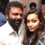 Sanchana Natarajan Instagram - Sucha sweetheart he is 🙈#downtoearth #completeentertainer #nicehuman