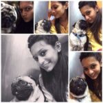 Sanchana Natarajan Instagram - WORLD SIBLING DAY 😍 #APPU #mybrother #uwillalwaysbtheonlyone #unconditional #love #mylilbum #youngerbrother #iloveonlyyou #xoxo ❤️💛 💁🐶