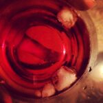 Sanchana Natarajan Instagram - Cranberry juice🍒🍷 #midnightfoodcravings ❤️