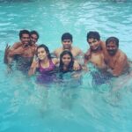Sanchana Natarajan Instagram – So much fun it was!!🏊👨👦👧😍