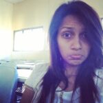 Sanchana Natarajan Instagram - #mop and #emptyclassrooms 🙈 #college #sick #sleepyhead #earlymorning ⏰