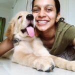 Sanchana Natarajan Instagram - Cuddle buddies 🤍 #archiekutty
