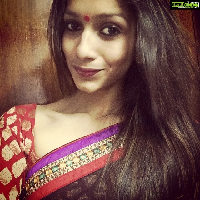 Sanchana Natarajan Instagram - #Thamizachi m/ :D