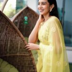 Sanchana Natarajan Instagram - 💛 Shot by - @lewedd_photography @varietymedia_