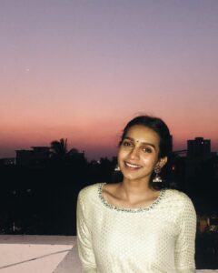 Sanchana Natarajan Instagram - In the evening.🌙