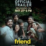 Sanchana Natarajan Instagram - #DearFriend trailer from tomorrow ❤️