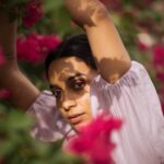 Sanchana Natarajan Instagram - Sun/shade🌹 @vidhyavijay