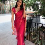 Sanchana Natarajan Instagram - If y’all thought i will get over this saree phase very soon then I’m sorry to say this but no it’s never going to happen 😝 #anotherdayanothersaree
