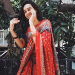 Sanchana Natarajan Instagram - Saree’s are a “all day everyday” mood❤️