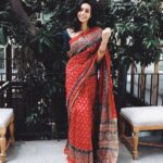Sanchana Natarajan Instagram - Saree’s are a “all day everyday” mood❤️