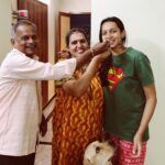 Sanchana Natarajan Instagram - வயதால் வளர்ந்தும் இவன் பிள்ளையே, பிள்ளைப் போல் இருந்தும் இவள் அன்னையே🥰 இது போல் ஆனந்தம் வேறில்லையே ..... பாசத்தின் முன்பு இன்று உலகின் அறிவுகள் தோற்குதே..❤️ #myeverything❤️🌍