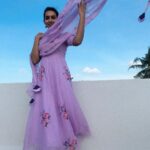 Sanchana Natarajan Instagram - Light and happiness 💜 #diwali2020
