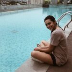 Sanchana Natarajan Instagram – Long legs and lots of laughter 🐒 Citadines OMR Chennai