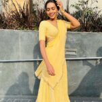 Sanchana Natarajan Instagram - Calm looking and chaotic feeling😵‍💫 Dress by my absolute favorite @razak_creations 🤍