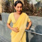 Sanchana Natarajan Instagram - Calm looking and chaotic feeling😵‍💫 Dress by my absolute favorite @razak_creations 🤍